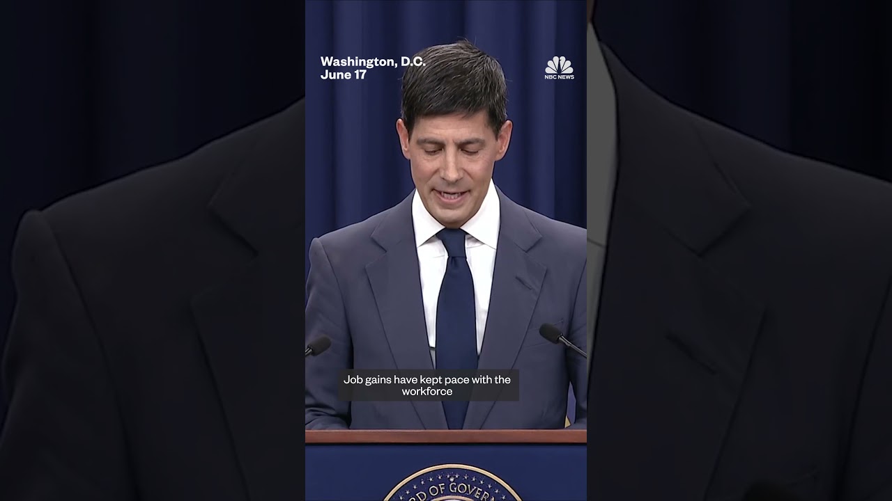New Federal Reserve Chair Kevin Warsh explains decision to leave rates unchanged