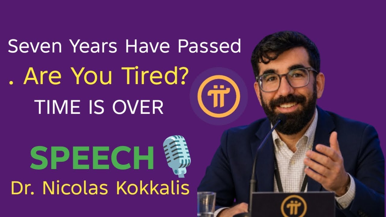 &ldquo;Seven years have passed. Are you tired? TIME IS OVER Pioneer millionaire #pinetwork 