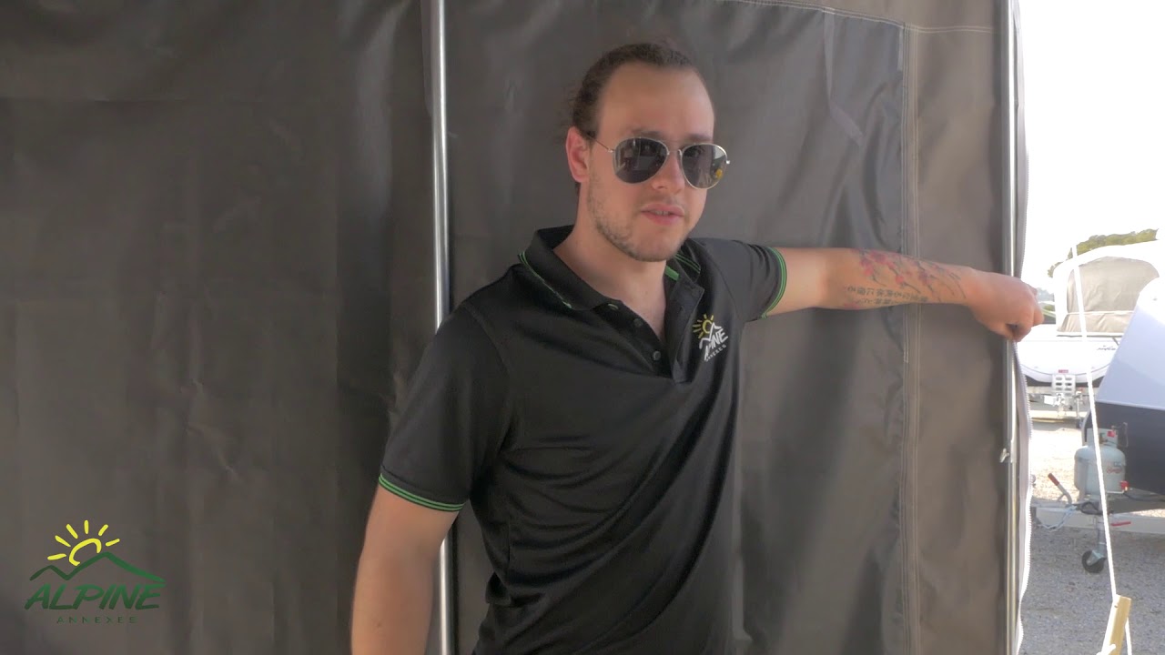 Alpine Annexes - Veranda with Walls Set Up