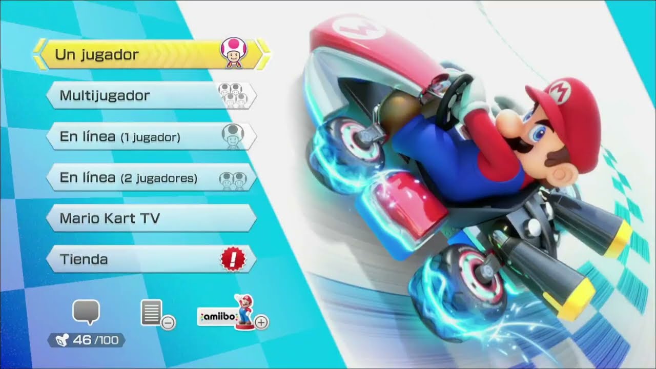 Mario Kart 8 Wii U Gameplays Random Parte 1 (1080p60fps) PatronA Gamer