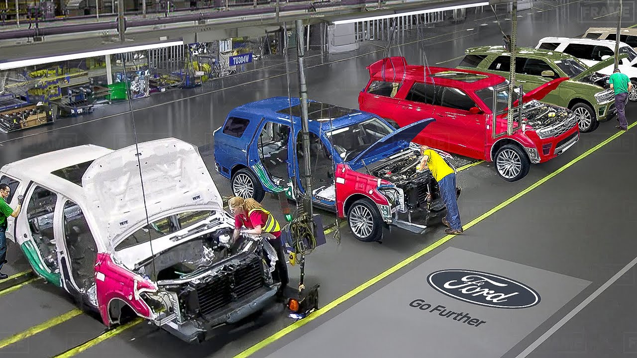 Inside US Massive Factory Producing Thousands of Ford Expedition