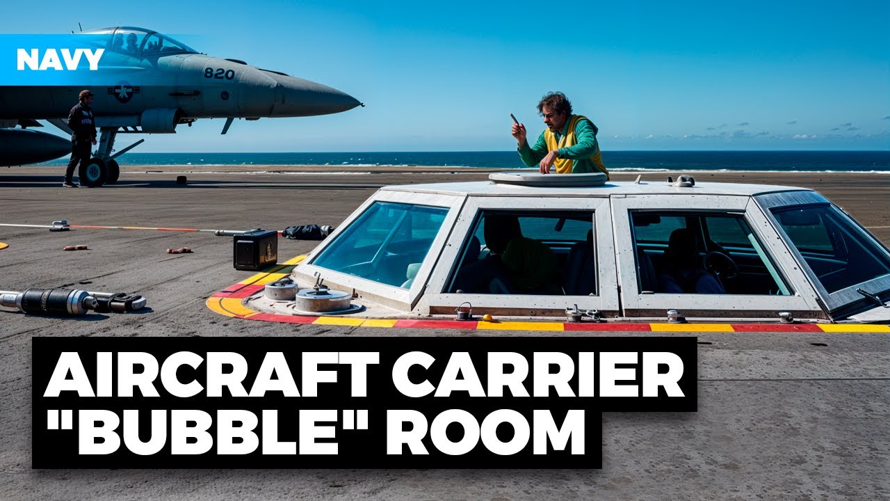 What's REALLY Inside the Aircraft Carrier's BUBBLE Room