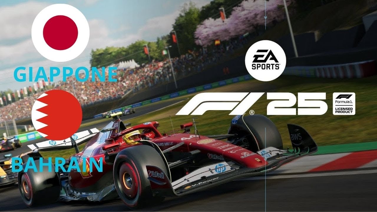 F1 2025 CARIERA Giappone Bahrain