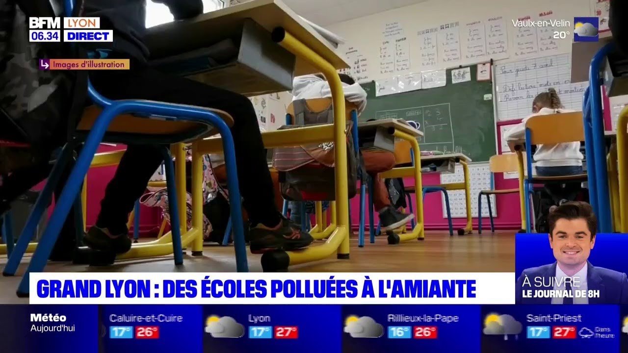 Grand Lyon: des écoles polluées à l'amiante?