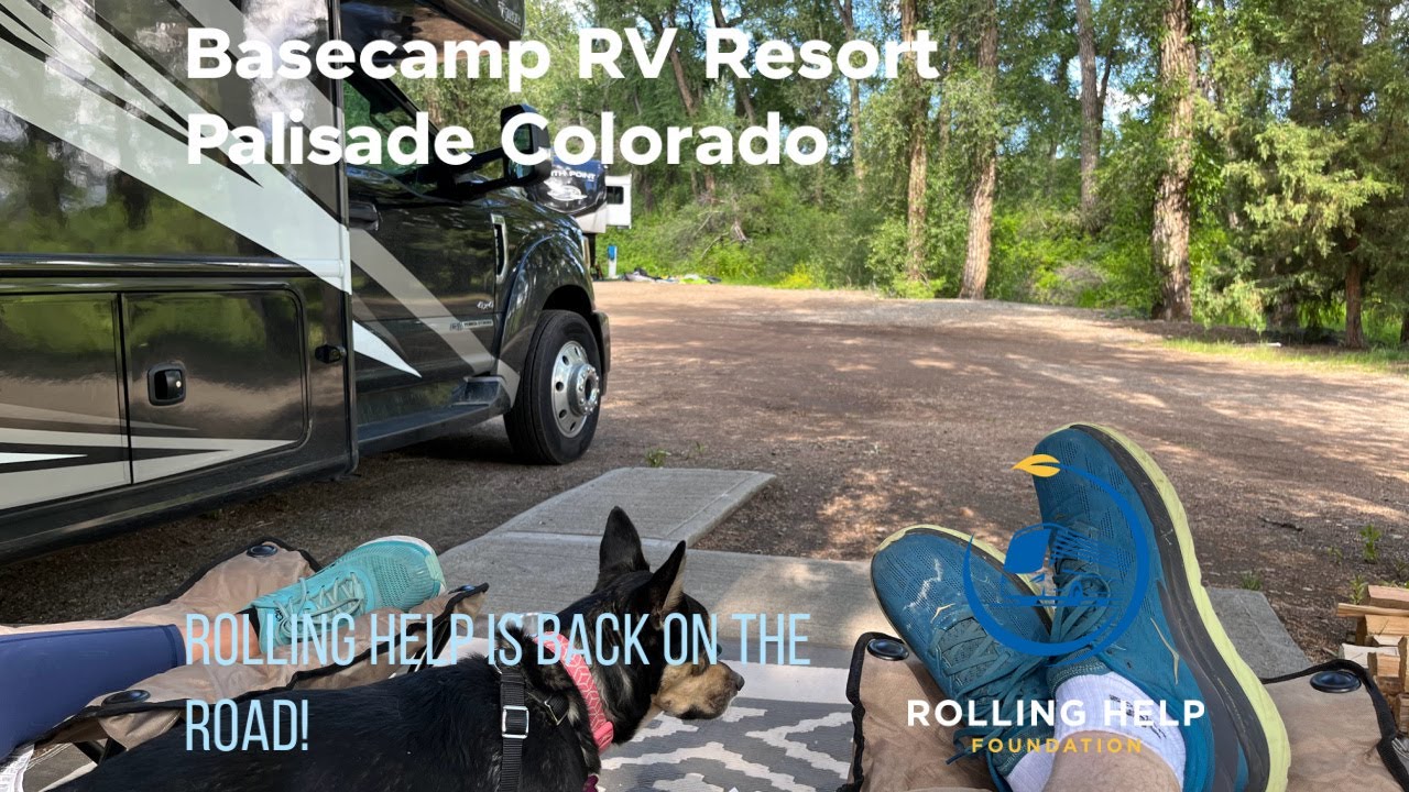 Back on The Road to The Western Slope of Colorado Palisade Basecamp RV Resort #fulltimerv #rvlife