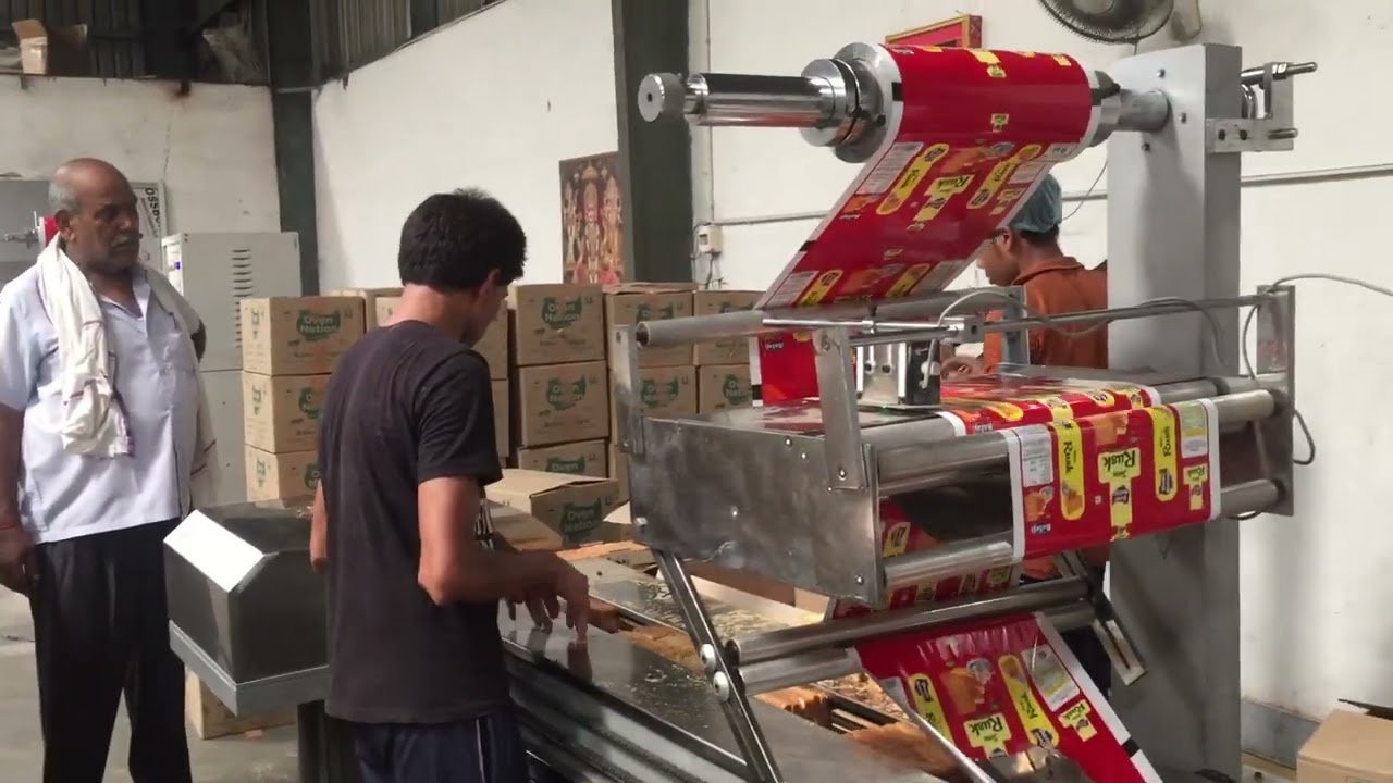 2 Line Automatic Rusk Packing Machine