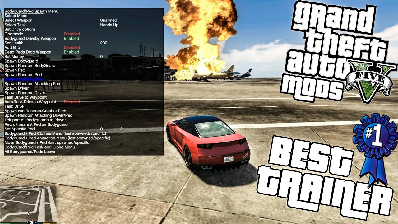 GTA 5 simple trainer (обзор)