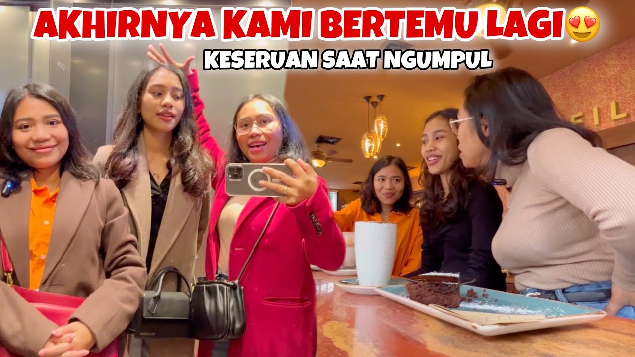 PERTAMA KALI TIGA BERSAUDARA JALAN PAGI CARI CAFE
