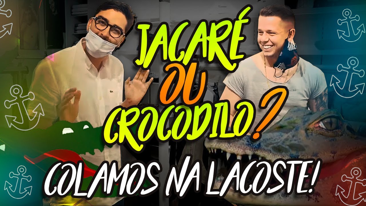 Comprei mais de 4.000 peças na Lacoste