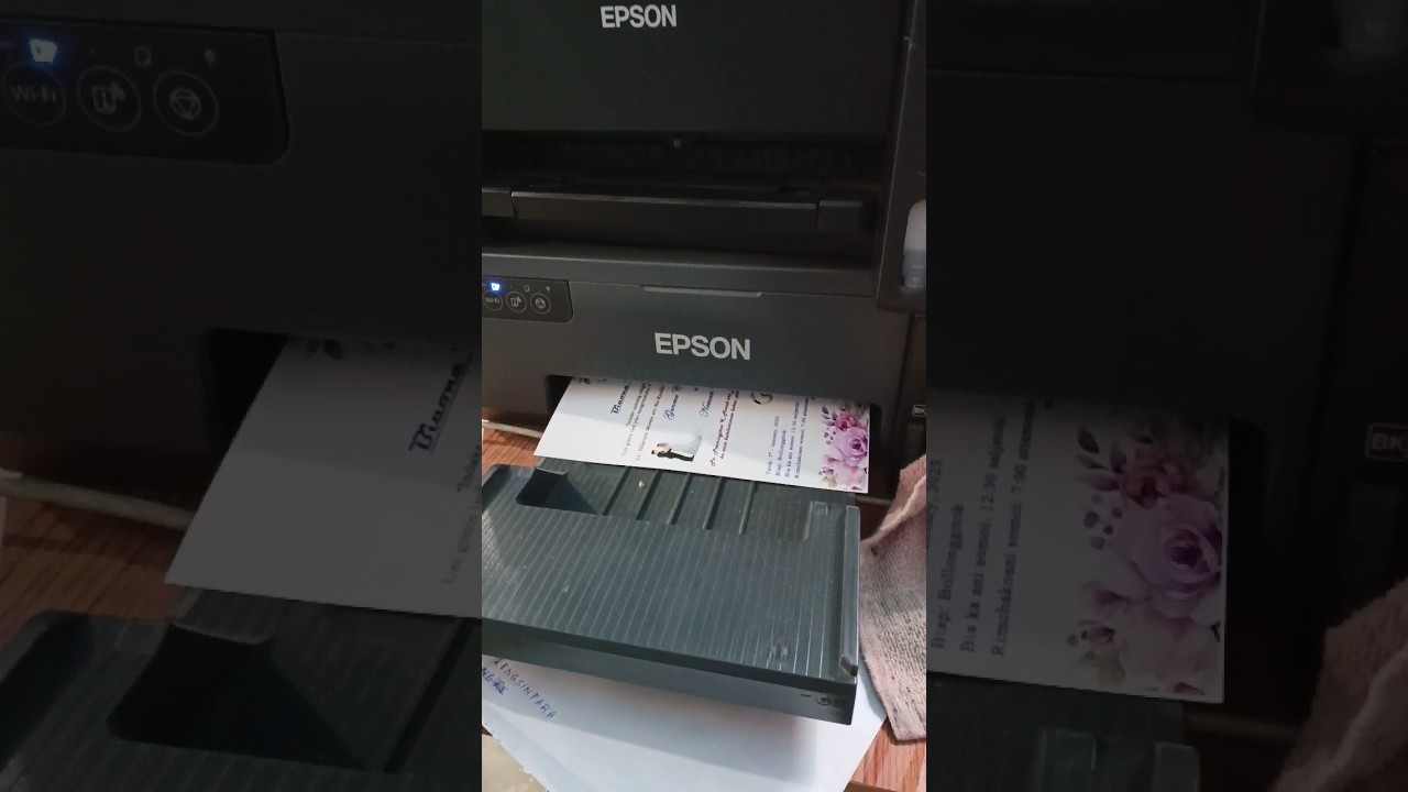 Epson L8050 Weeding Card Printing | Epson L8050