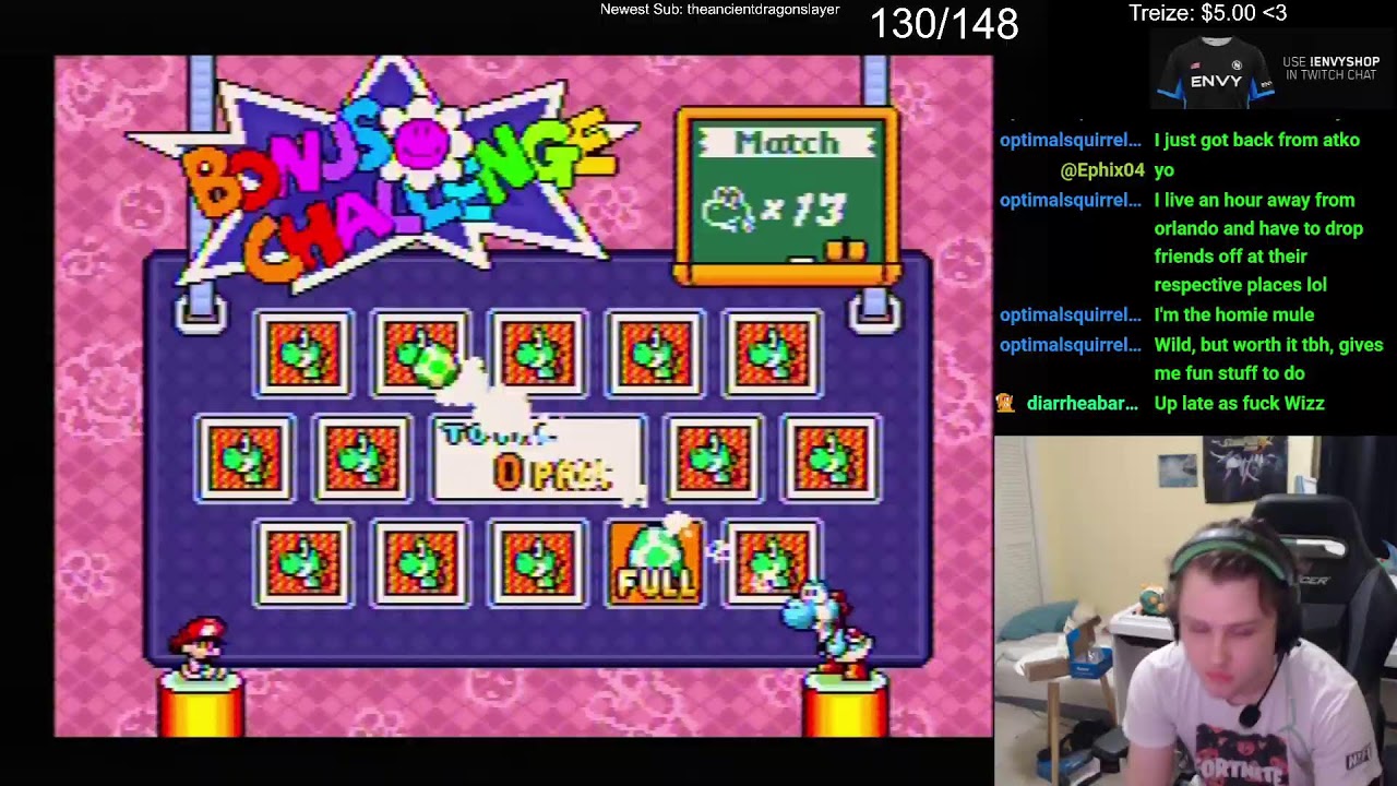 FULL 100% PLAYTHROUGH OF YOSHI'S ISLAND !ENVYSHOP