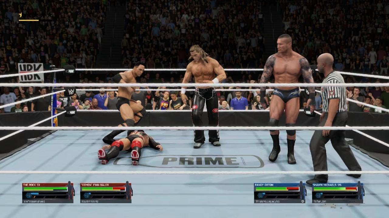 WWE 2K25_online 2vs2 the best players
