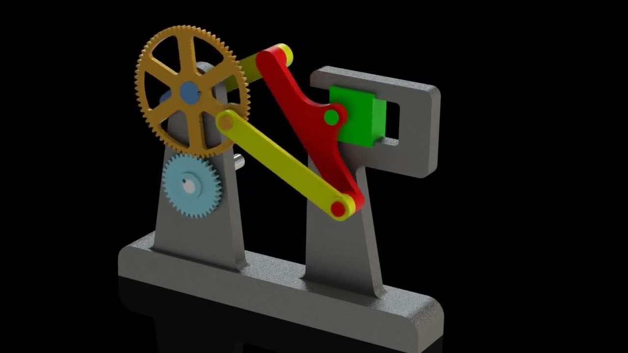 604  Double crank dwell mechanism