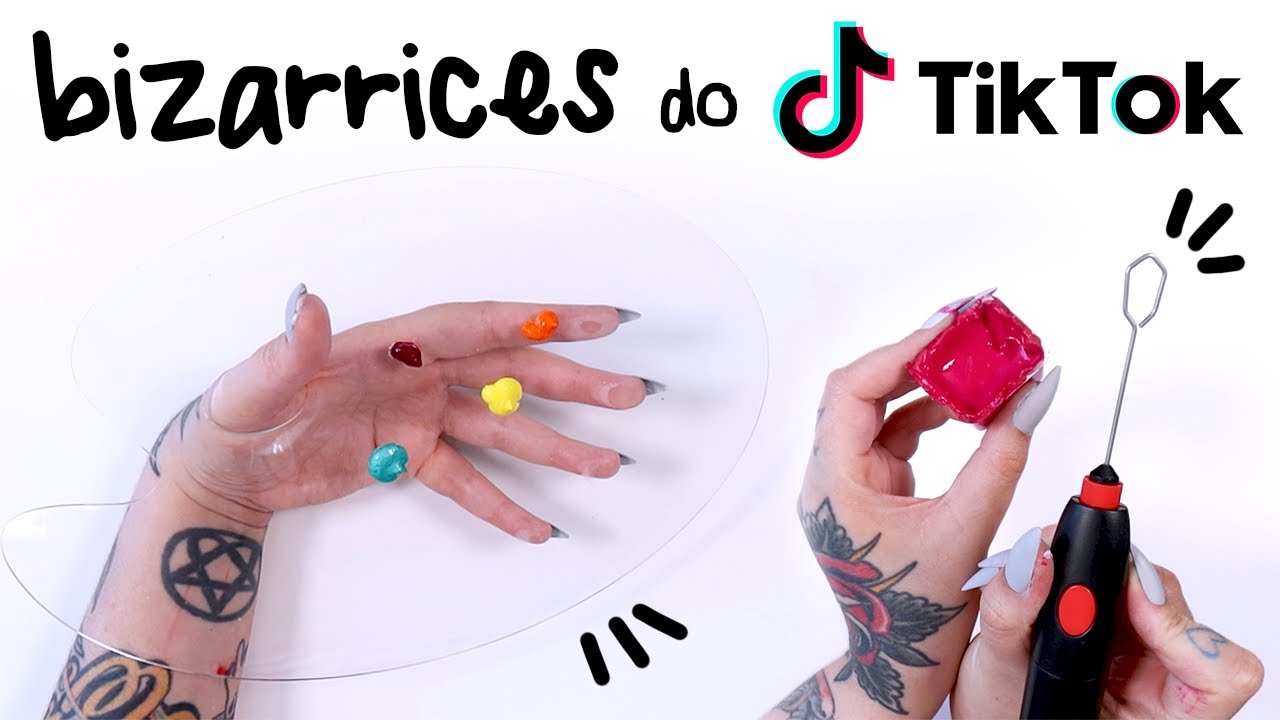 TESTANDO MATERIAIS ESQUISITOS DE DESENHO DO TIKTOK
