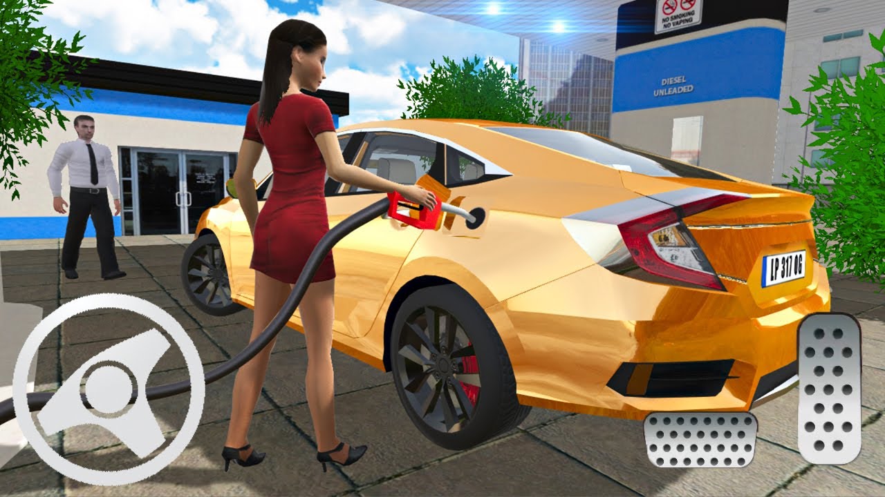 Car Simulator Civic: City Driving - Android Gameplay 1080p