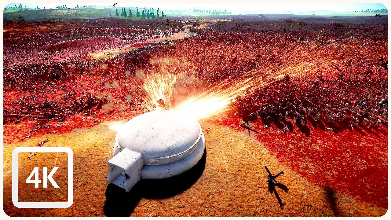1,000,000 ORC & TROLL Rush to BUNKERS - Ultimate Epic Battle Simulator 2 UEBS 2 (4K)