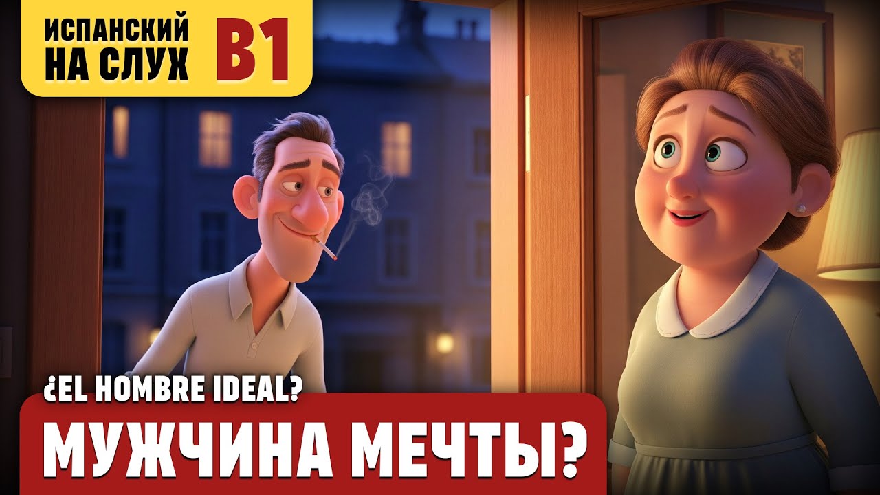 Мужчина мечты? Весёлый рассказ (уровень B1). Испанский на слух.