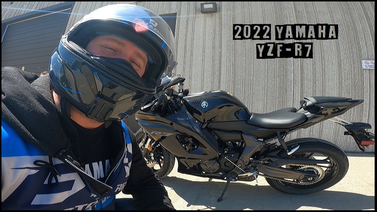 2022 Yamaha lowered YZF-R7 First official start.