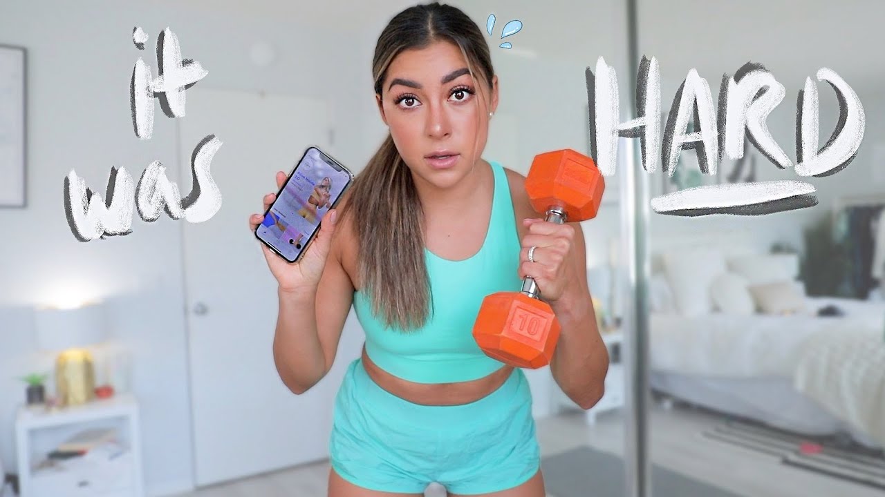 I tried Whitney Simmons' Fitness App for 4 weeks.. here's what happened