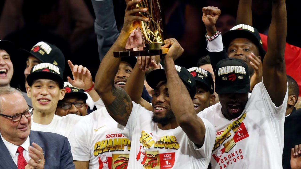 Toronto Raptors - Trophy Presentation Ceremony | Warriors vs Raptors Game 6 | 2019 NBA Finals