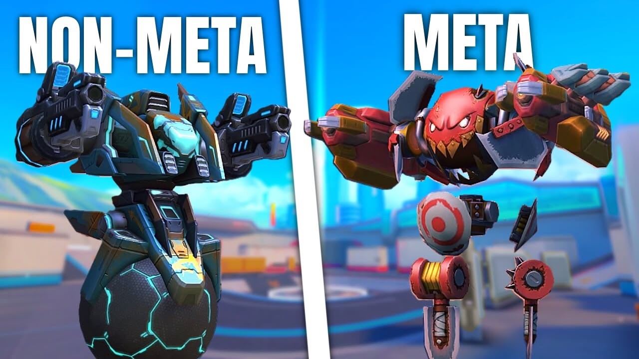 META Hangar VS Non-Meta - Mech Arena Dream Hangars #19