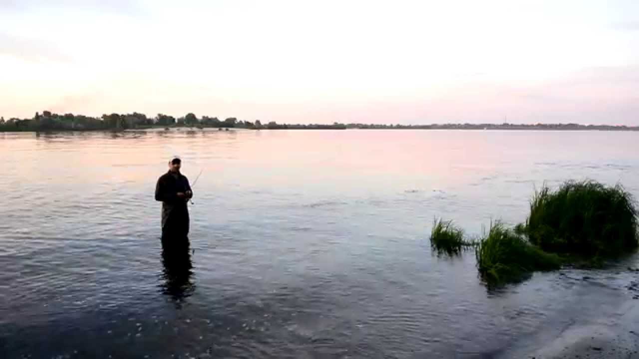 Ночная ловля судака на воблеры.