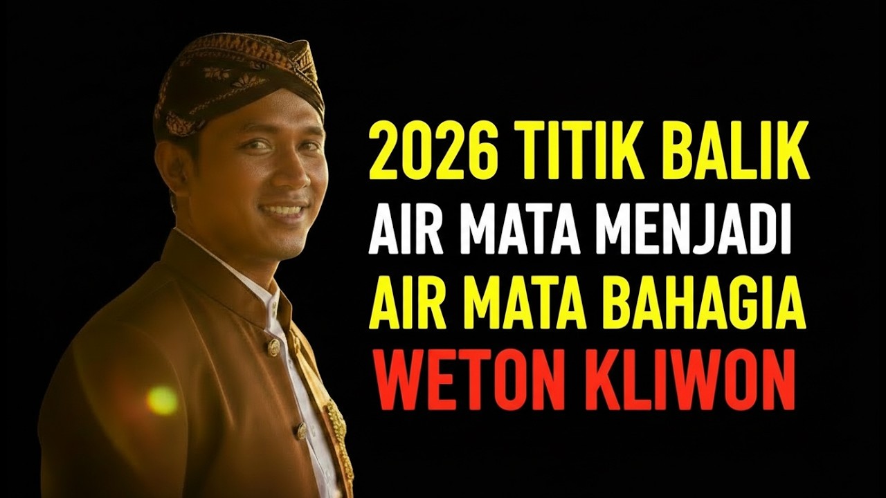 WETON KLIWON Dari Air Mata ke Air Mata Bahagia !!2026 Jadi Titik Balik Besar