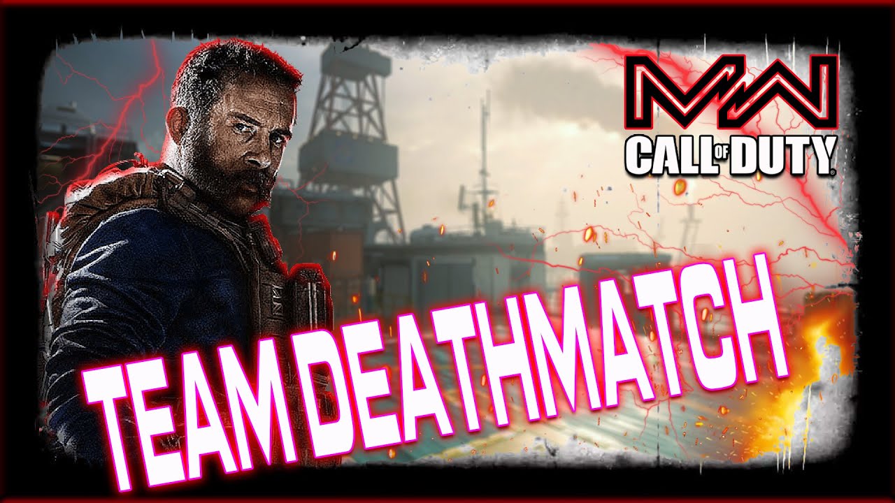 Modern Warfare  Team DeathMatch Petrov Oil Rig