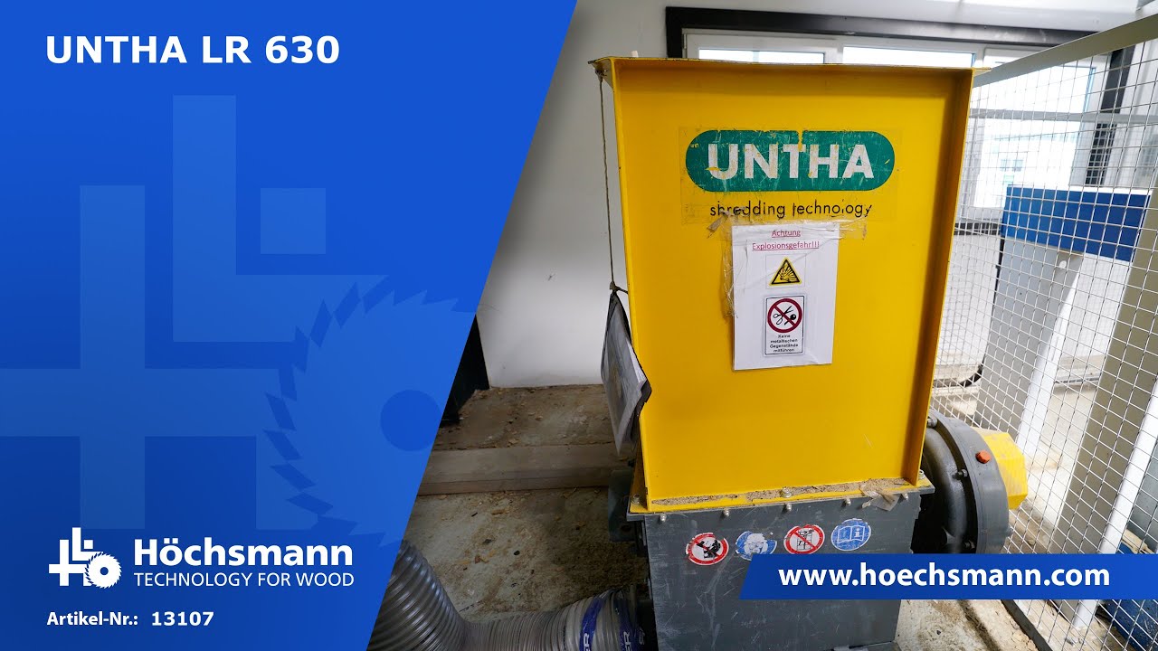 UNTHA LR 630 (Höchsmann Klipphausen)