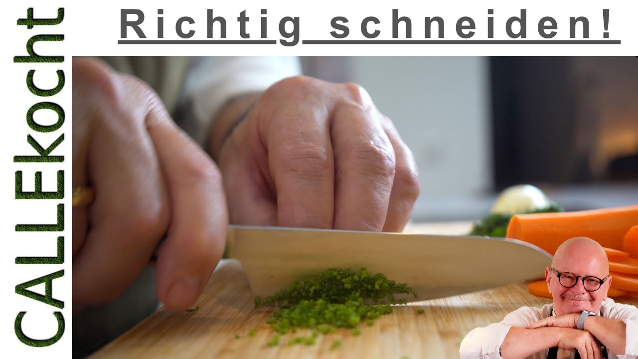 Der perfekte Wiegeschnitt: So nutzt du dein Chefmesser richtig! 🔪