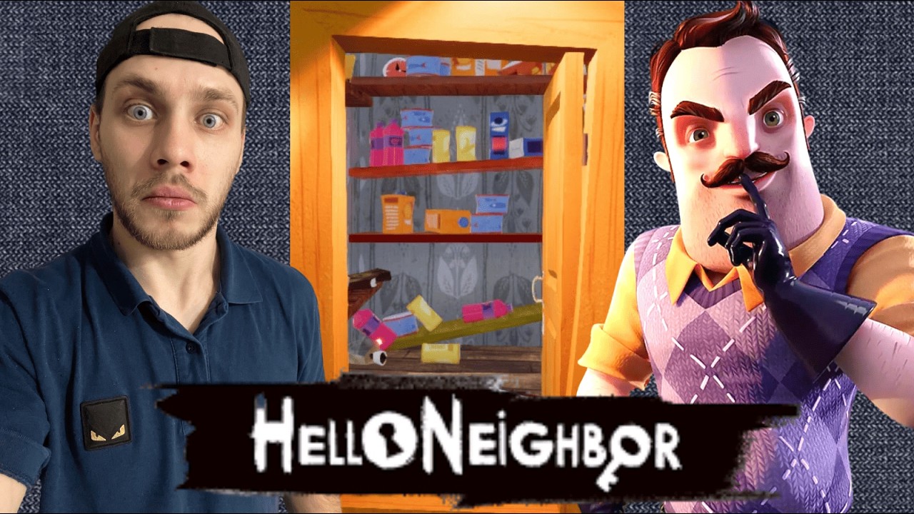 ВТОРОЙ КОШМАР СОСЕДА! Hello Neighbor №9