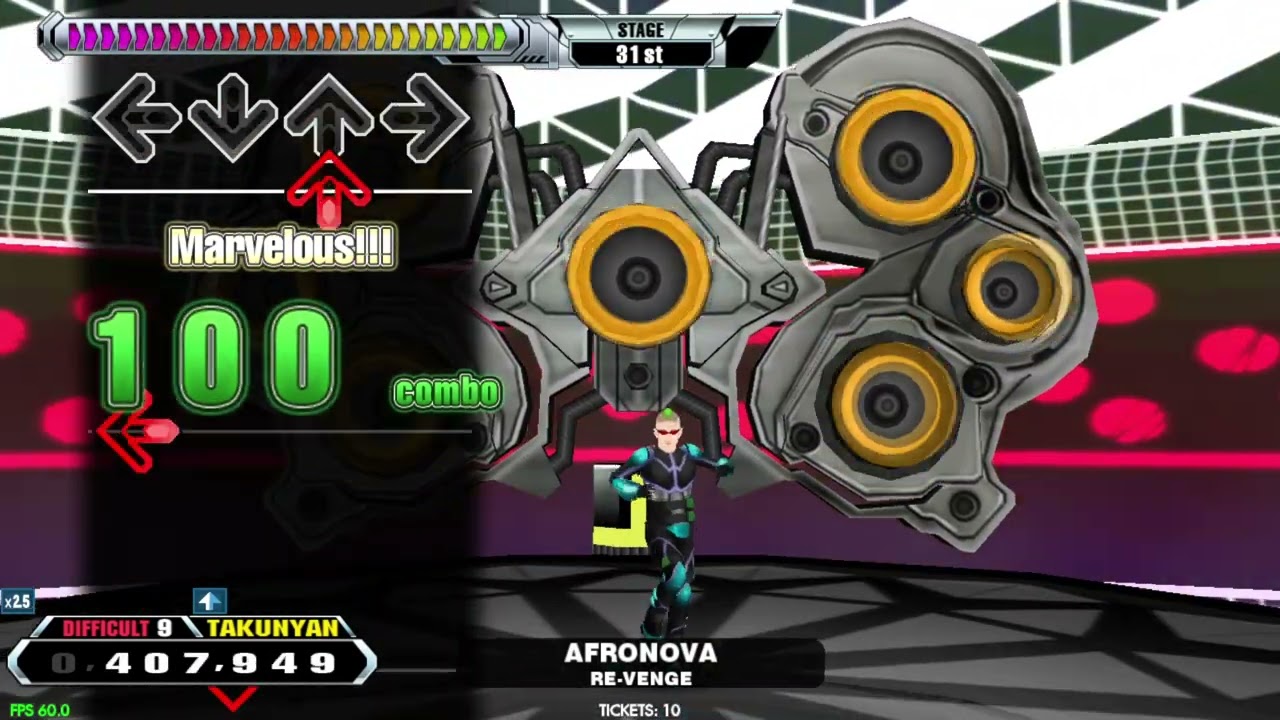【DDR GRAND PRIX】AFRONOVA【DIFFICULT】