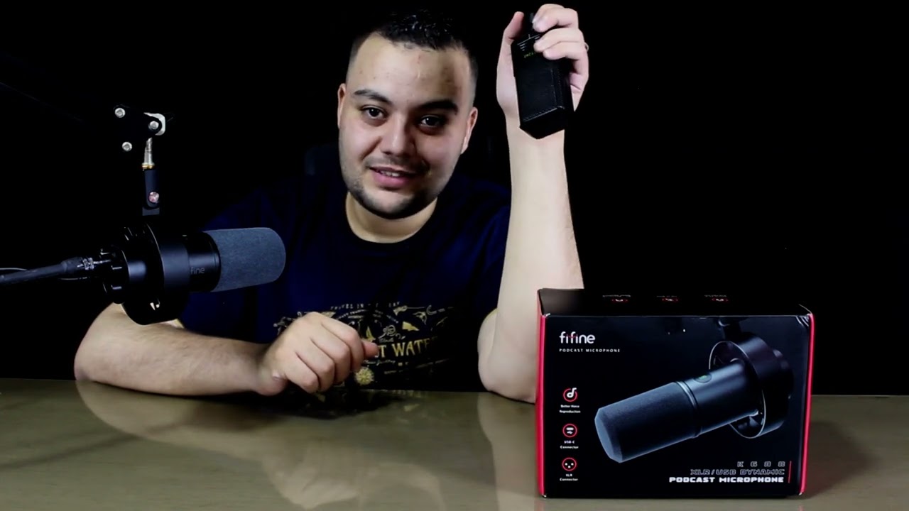 تجربة افضل مايك ديناميك  Fifine K688.ومقارنته بـ مايك كوندنسر  LTC240 .صفقة رابحة لكل صناع المحتوي!!