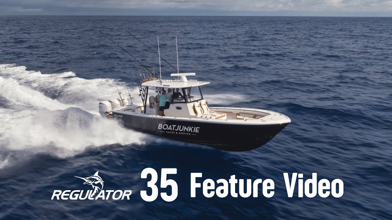 The Regulator Marine 35 FEATURE VIDEO