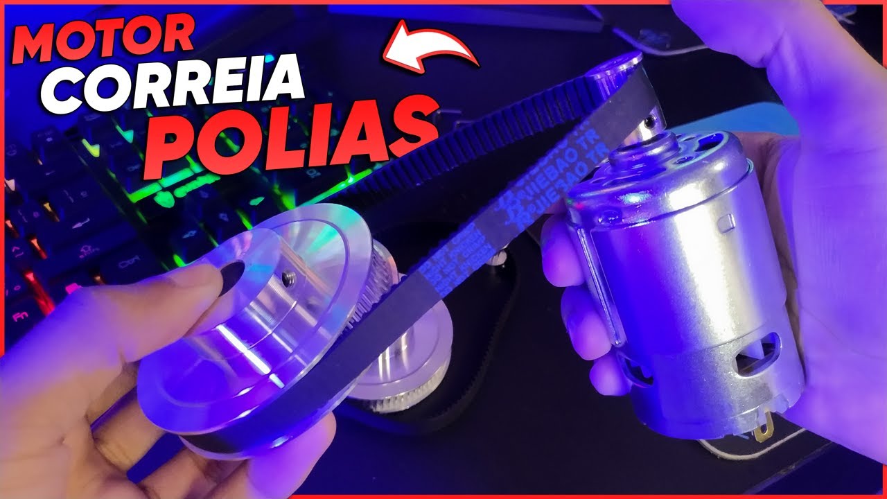 BORA FAZER UM NOVO SISTEMA DE FORCE FEEDBACK DO VOLANTE CASEIRO? USANDO POLIAS E CORREIAS?
