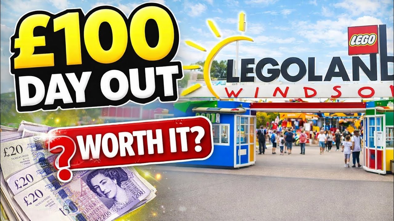 £100 Day Out at LEGOLAND… Worth It?! 😬 