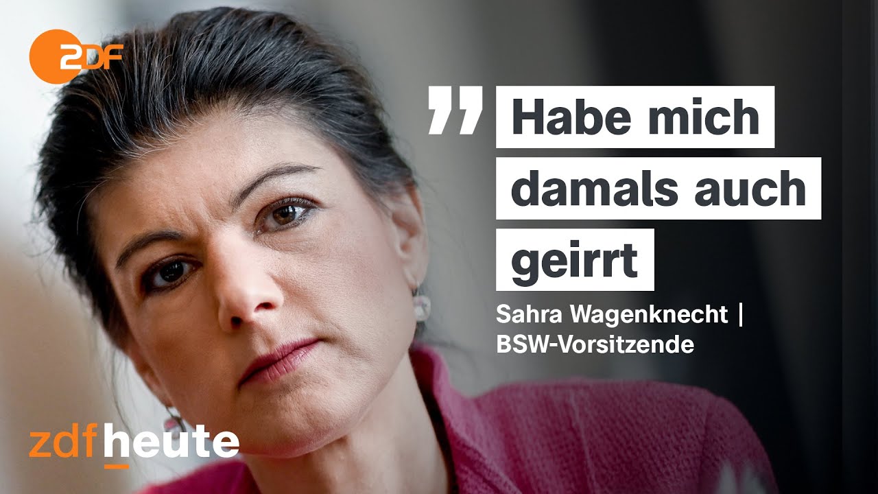 Wagenknecht gesteht Russland-Irrtum: Von Krieg überrascht