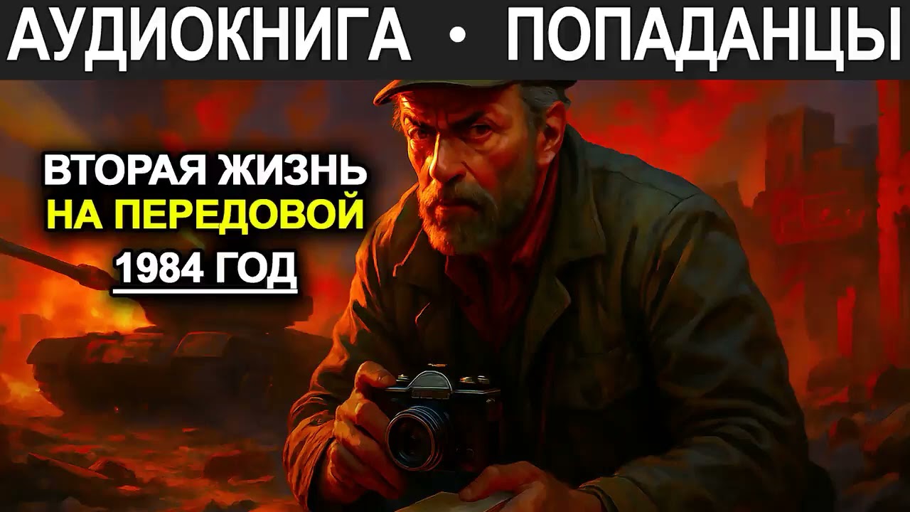 АУДИОКНИГА 🎧 ПОПАДАНЕЦ 😱 Вторая жизнь на передовой. 1984 год