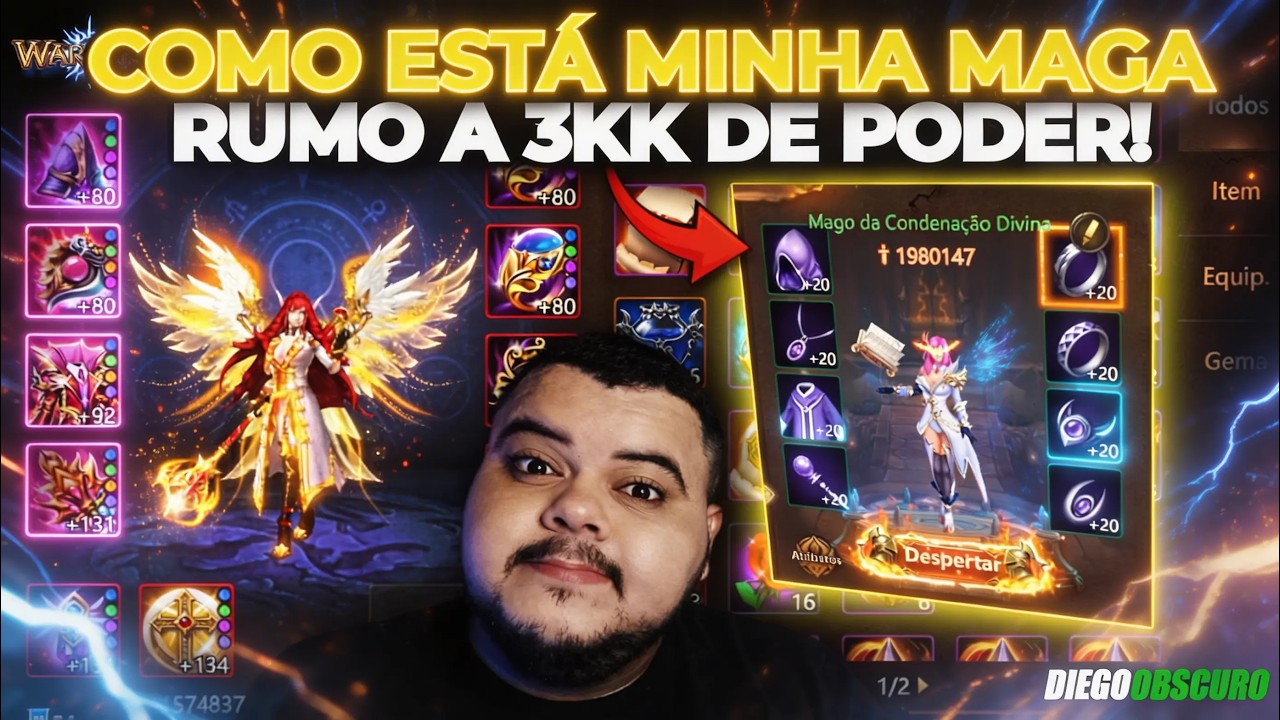 RUMO A 3KK DE PODER: FALTA POUCO PARA META!