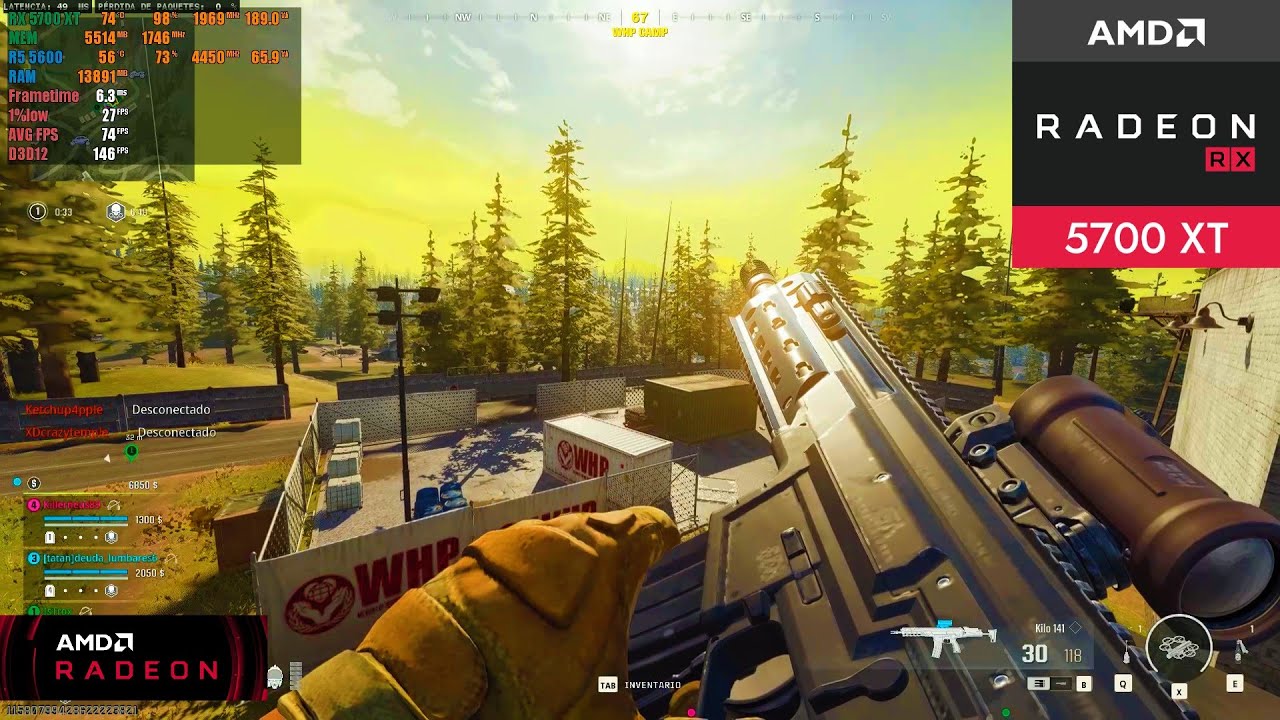 Call of Duty : Warzone Verdansk | RX 5700 XT 8GB ( Low Graphics )