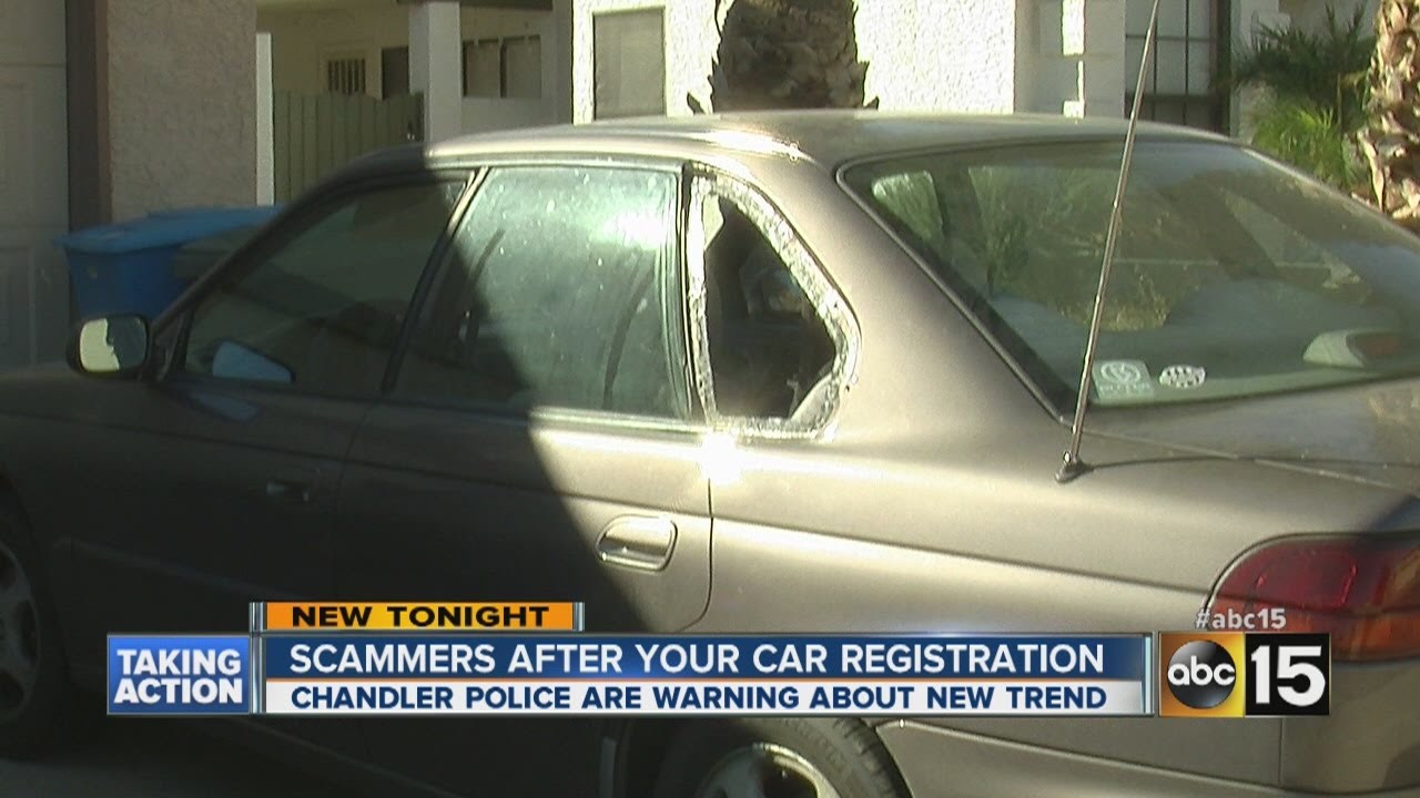 Scammers targeting your car registration