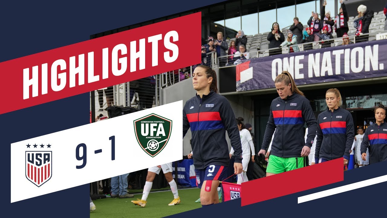 USWNT vs. Uzbekistan: Extended Highlights - Apr. 9, 2022