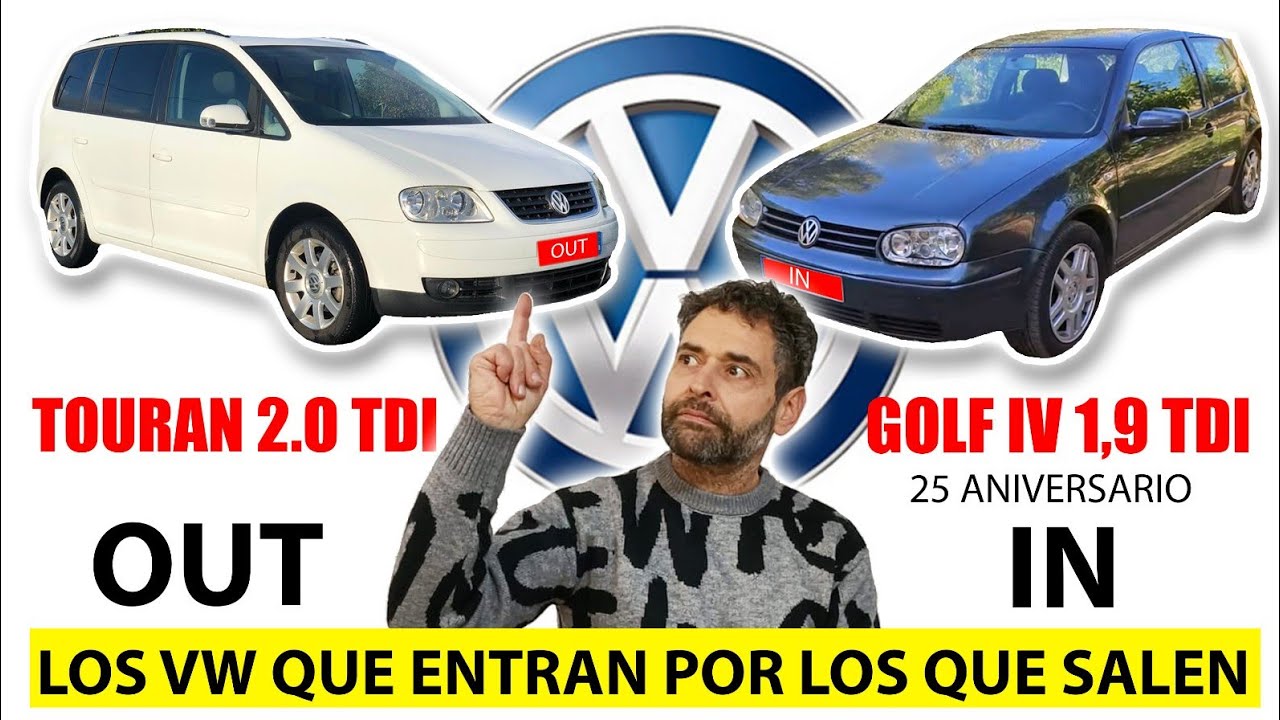 Volkswagen Touran 2.0 tdi vs golf 1.9 tdi 25 Aniversario