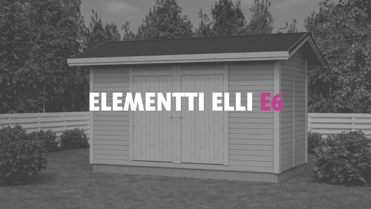 Piharakennus Elementti Elli E6 esittely