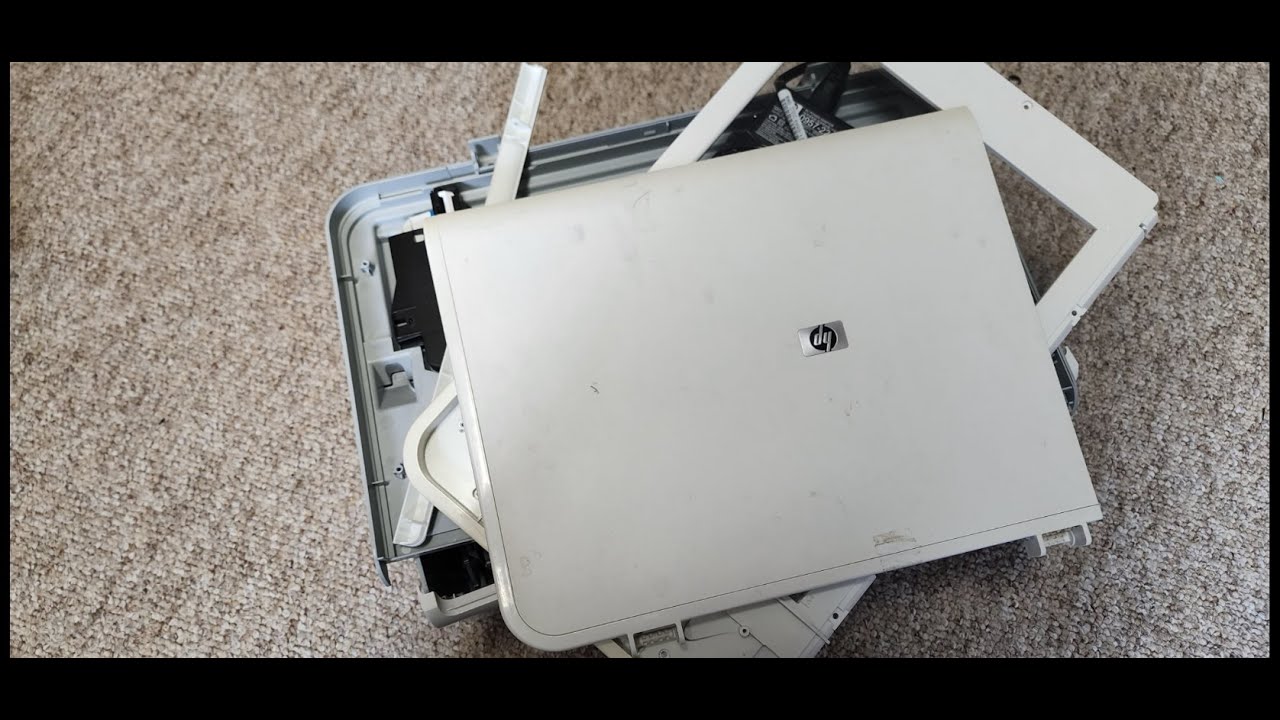 (Attempting) Disassembling an HP Deskjet F4280