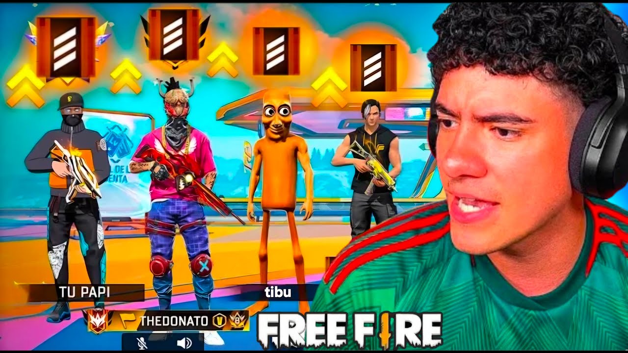 JUGUÉ CON MI ESCUADRA DESPUÉS DE SER BRONCEADOS en FREE FIRE Y PASÓ ESTO!!