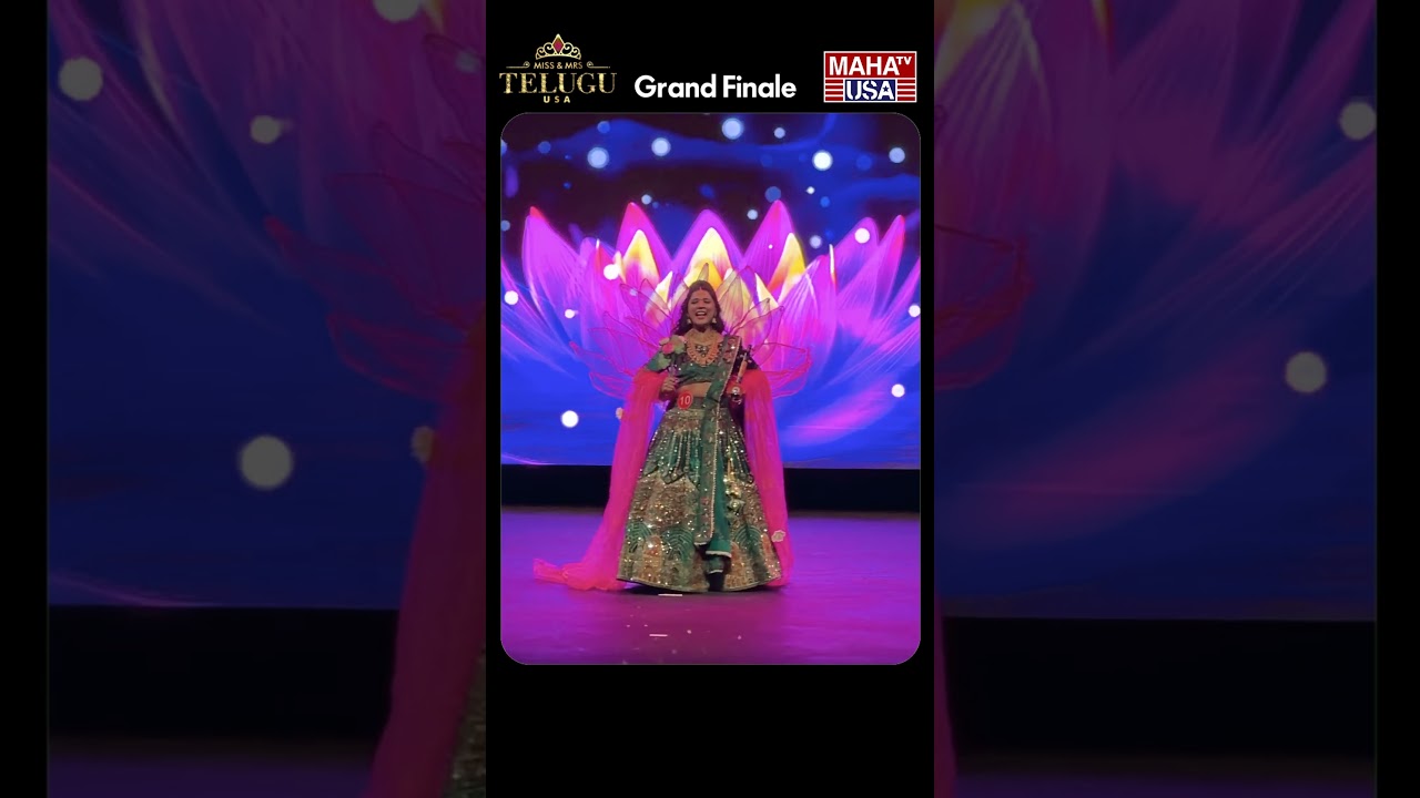 Мисс Категория | Гранд-финал Мисс и миссис Телугу США 2026 #dallas #MissTeluguUSA #ytshorts@mahat...