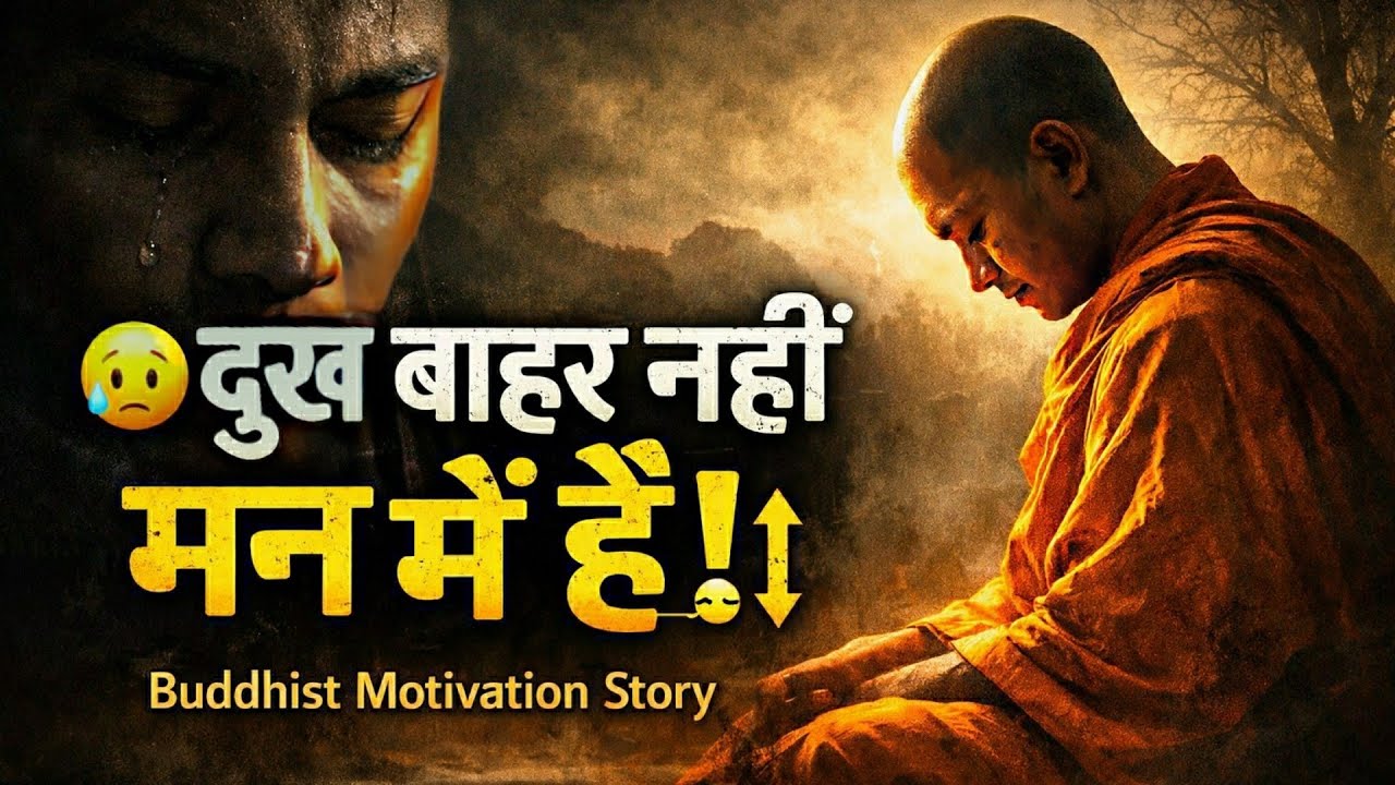 🙁 दुख बाहर नहीं मन में है!| Buddhist Motivation Story | spiritual motivation story | Inspiring Story