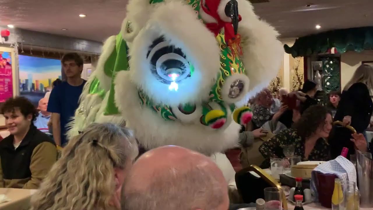 2026 Chinese new year lion dance New Garden