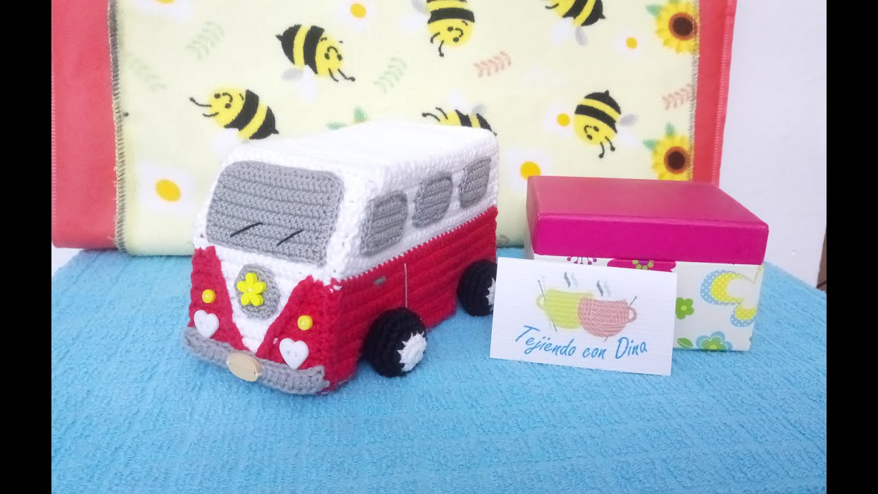 CAMIONETA AMIGURUMI / SEGUNDA PARTE / VERSIÓN ( DIESTRO)